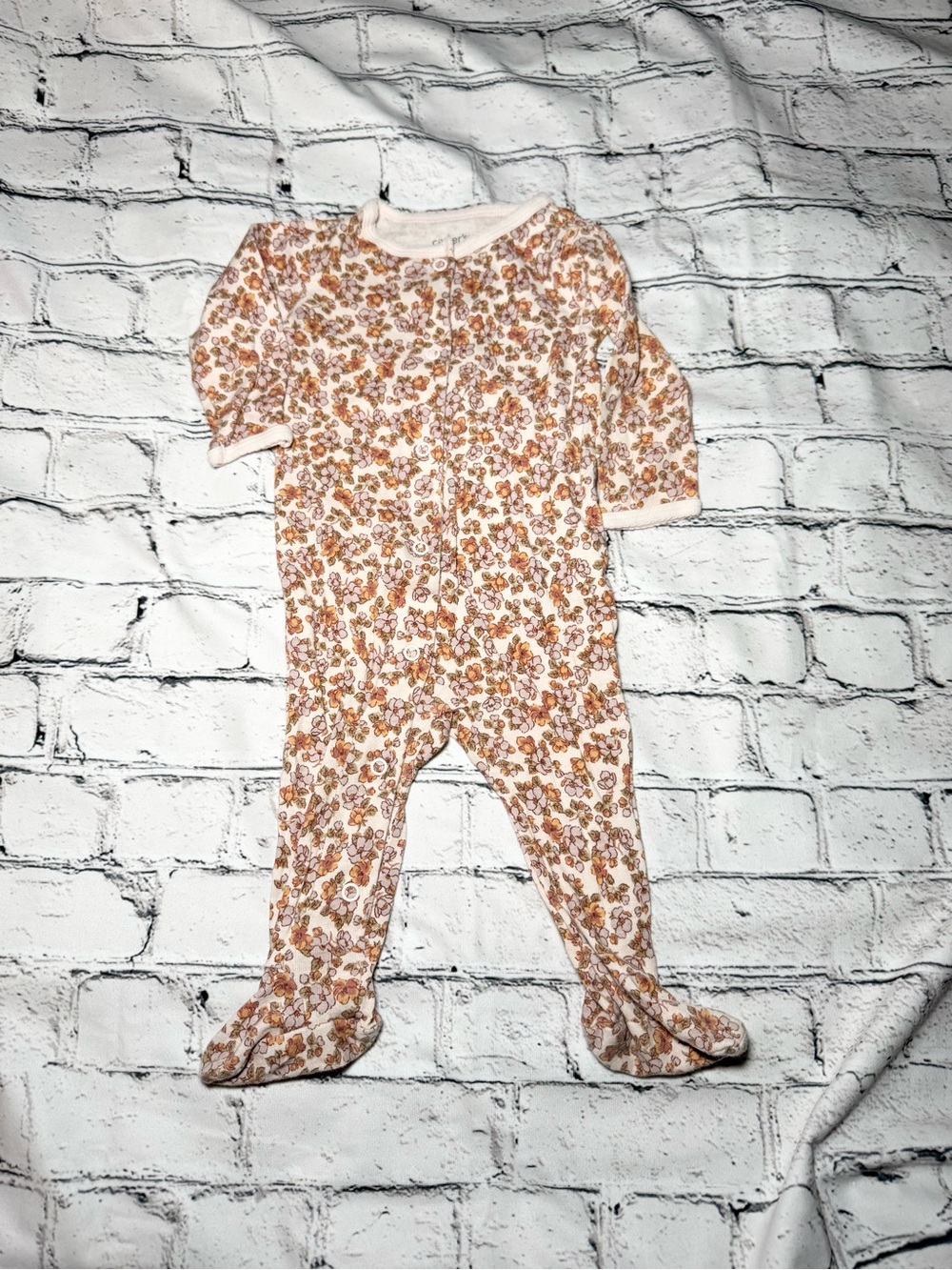 Carters. Footie onsie. Size 6mo